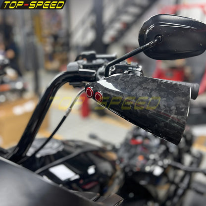 Carbon Fiber Handguards Hand Guard For Harley Touring Electra Road Glide Road King FLHTK FLTRX FLHR 2014-2020 Freewheeler FLRT