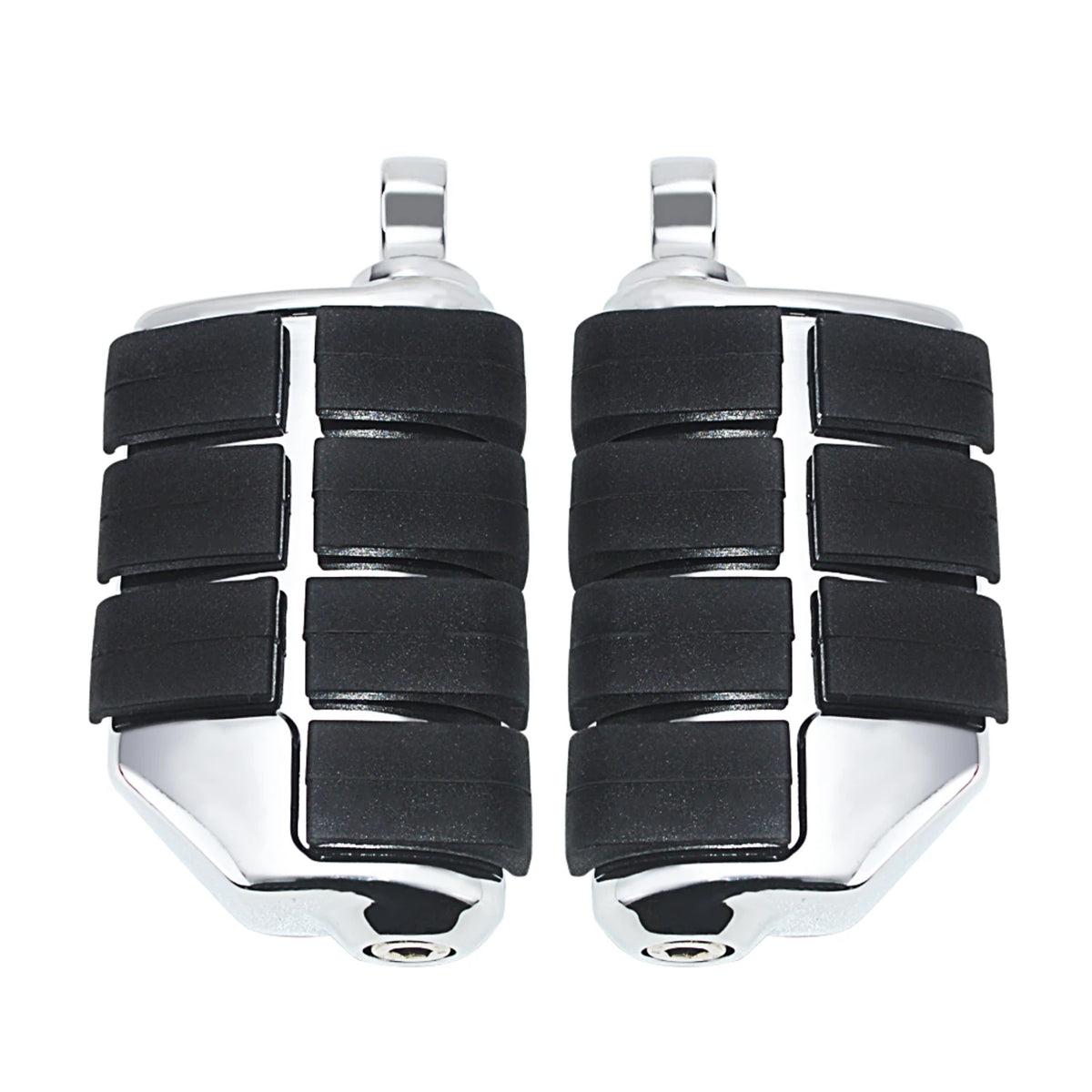 1 1/4" Motorcycles Highway Crash Bar Foot pegs Rest Clamps Engine Guard Mounts For Harley Honda Yamaha Kawasaki Davidson Softail