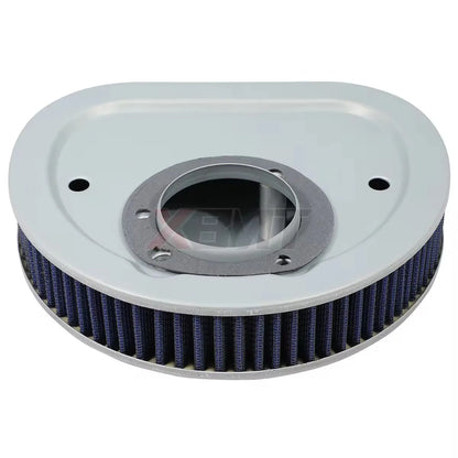 Motorcycle Air Cleaner Air Filter Intake Blue Element Cleaning For Harley Softail Classic Fat Boy Dyna Low Rider Touring FLTR