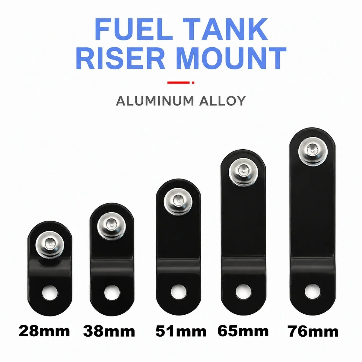 Fuel Tank Lift Riser Support Bracket Motorcycle Gas Tank Raising Kit Fit For Harley XL883 XL1200 Dyna Custom Bike