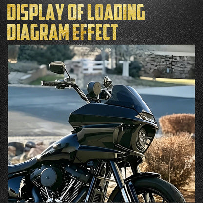Motorcycle Headlight Fairing Bracket Mount Front Headlamp Windshield Windscreen For Harley Softail Low Rider 2022-25 Street Bob