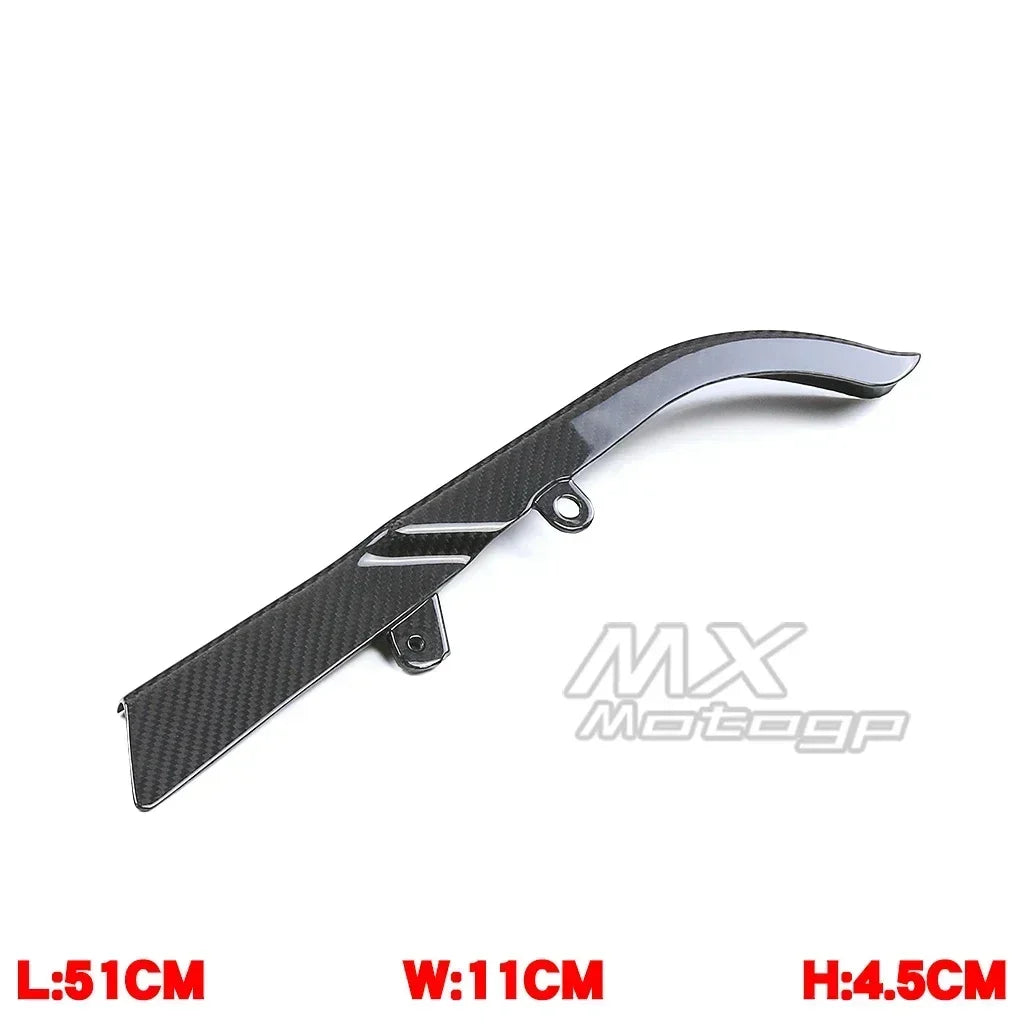 For Harley Davidson Low Rider S Lowrider 2022 2023 2024 Motorcycle Carbon Fiber Chain Guard Belt Cover Lowrider Fairing Kits