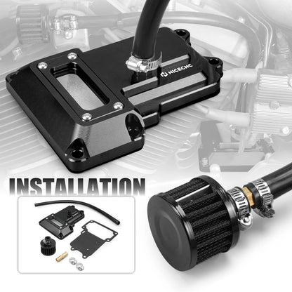 NICECNC For Harley Touring Street Glide FLHX Road King FLHR 2006-2015 Road Glide FLTR 2006-2013 Vented Transmission Top Cover