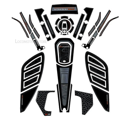 For Pan America 1250 Pan America 1250 Special Harley Davidson 3D Gel Epoxy Resin Sticker Tank Pad Protection Kit