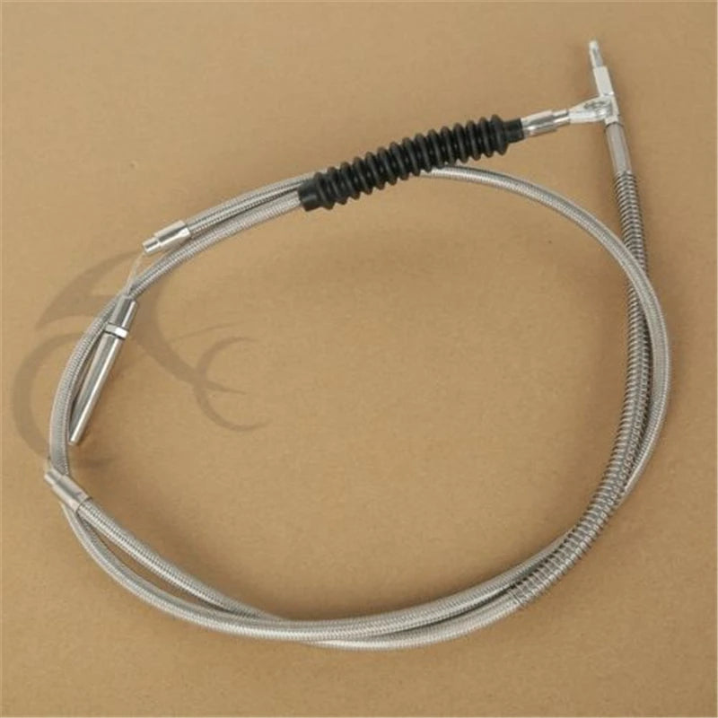 Motorcycle 74-4/5" Braided Clutch Cable For Harley Electra Street Glide Road King FLH FL 2008-2013 Classic