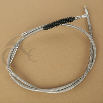 Motorcycle 74-4/5" Braided Clutch Cable For Harley Electra Street Glide Road King FLH FL 2008-2013 Classic