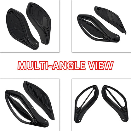 Motorcycle Adjustable Side Wind Shield Air Deflector Fairing Panel Fit For Harley CVO Touring Models