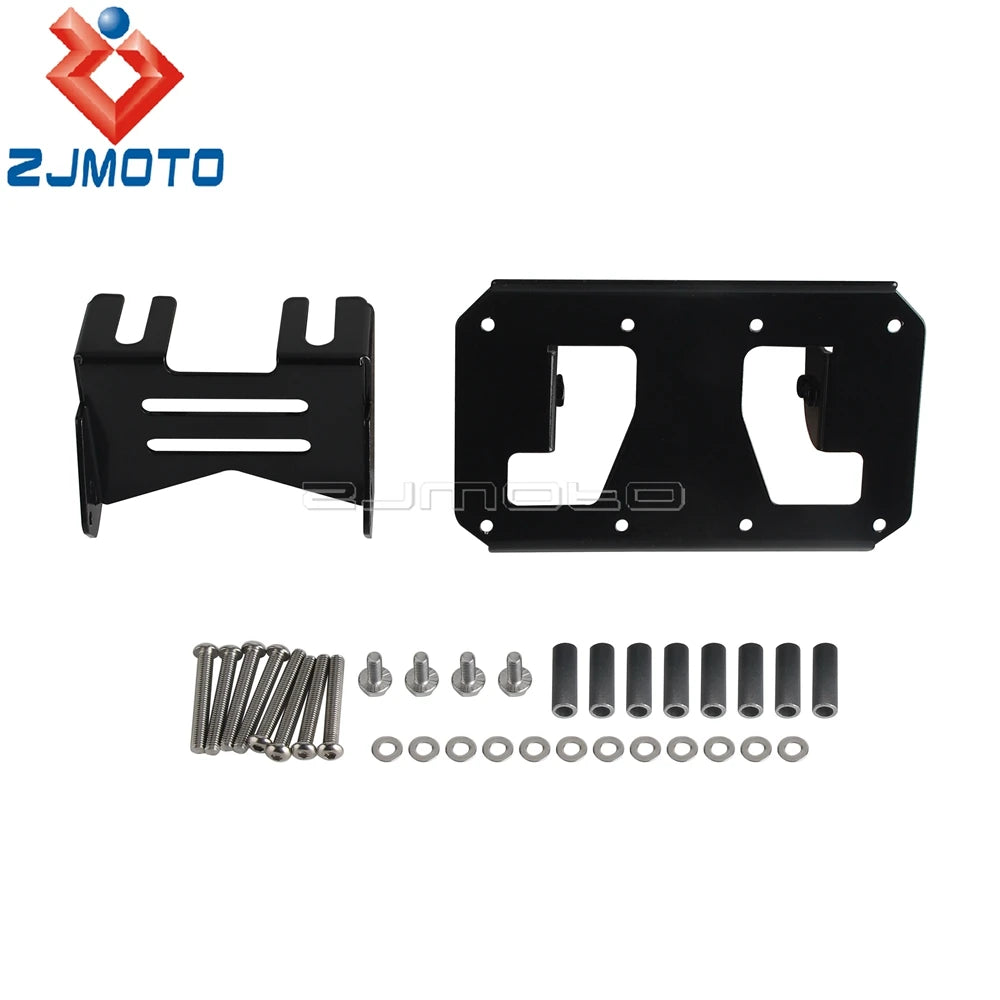 3.5" Mount Headlight Holder Bracket For Harley Softail Fat Bob 114 FXFBS 2018-24 FXFB 2018-19 For Baja Dual LP4 Lights Combo Kit