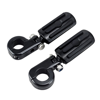 1 1/4" Motorcycles Highway Crash Bar Foot pegs Rest Clamps Engine Guard Mounts For Harley Honda Yamaha Kawasaki Davidson Softail