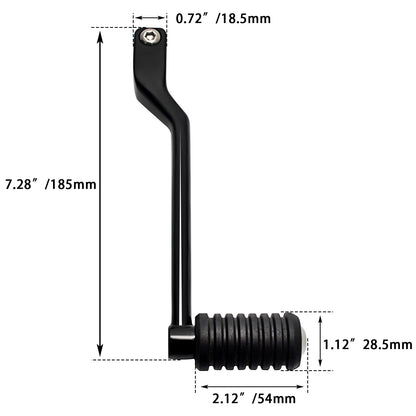Motorcycles Left Heel Toe Shift Shifter Lever For Harley Davidson Touring Tri Road Glide Electra Street Glide Softail Slim 86-26