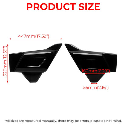 1 Pair Motor Battery Side Covers Panels For Harley Touring Road Glide CVO/SE ST FLTRXSE FLTRX Street Glide FLHXSE FLHX 2023-2026