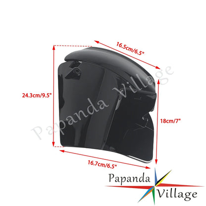 Hard Texture ABS Plastic Air DeflectorFor Harley Touring Road Glide Limited FLTRXL 2026 Improve Stability Long Ride Comfort