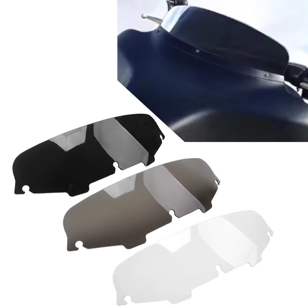 5" Windshield Fits For Harley Street Glide Electra Glide Ultra Classic Tri Glide Cvo Ultra Classic 1996-2013 Smoke Black Clear