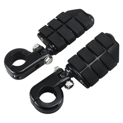 1 1/4" Motorcycles Highway Crash Bar Foot pegs Rest Clamps Engine Guard Mounts For Harley Honda Yamaha Kawasaki Davidson Softail