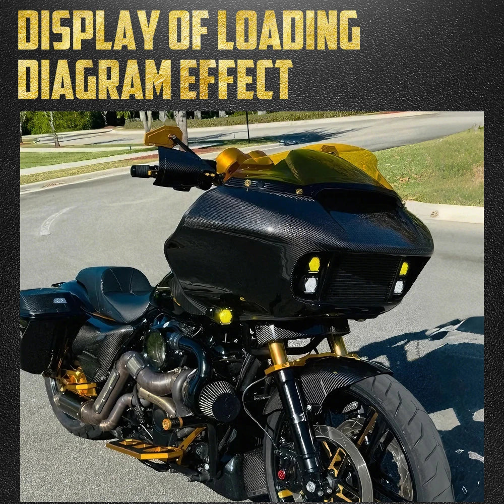 Outer Fairing Cover SICC! For Harley Touring Road Glide 2015-2023