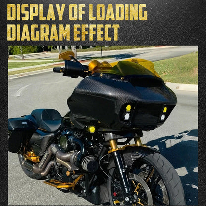 Outer Fairing Cover SICC! For Harley Touring Road Glide 2015-2023