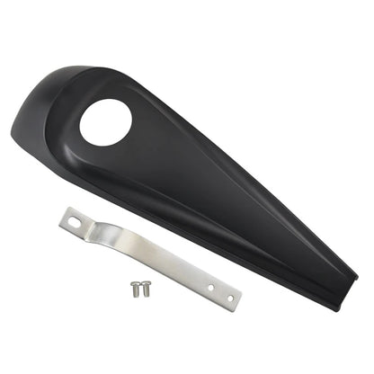 For Harley Touring Glides Road King 08 Up Motorcycle Black Smooth Dash Fuel Tank Console Trim Panel Kit Oil Gas Tank Cover Cap