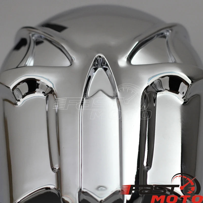 Motorcycle Skull Trumpet Horn Cover For Harley Touring Road King FLHR/I Street Glide Electra Glide FLHT Dyna Softail 1992-2013