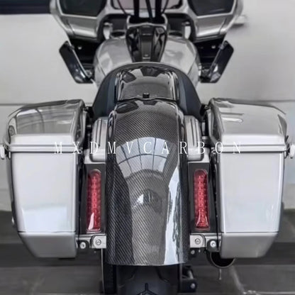 For Harley Davidson Touring 2023-2008 Street Glide Ultra CVO Road Glide Road King Motorcycle Carbon Fiber Rear Fender Fairing