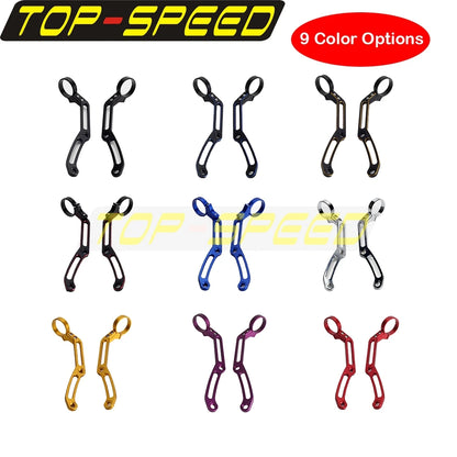 Motorcycle Rear Remote Reservoir Shocks Bracket Mount Clamps For Harley Touring FLHTCU FLHTC FLTRX 2009-2013 Revo Shocks Support