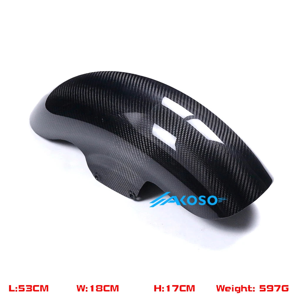 100% 3K Pure Carbon Fiber Motorcycle Tank Fairings Kit For Harley Davidson Touring Electra Glides Street Road Trike 2008-2025
