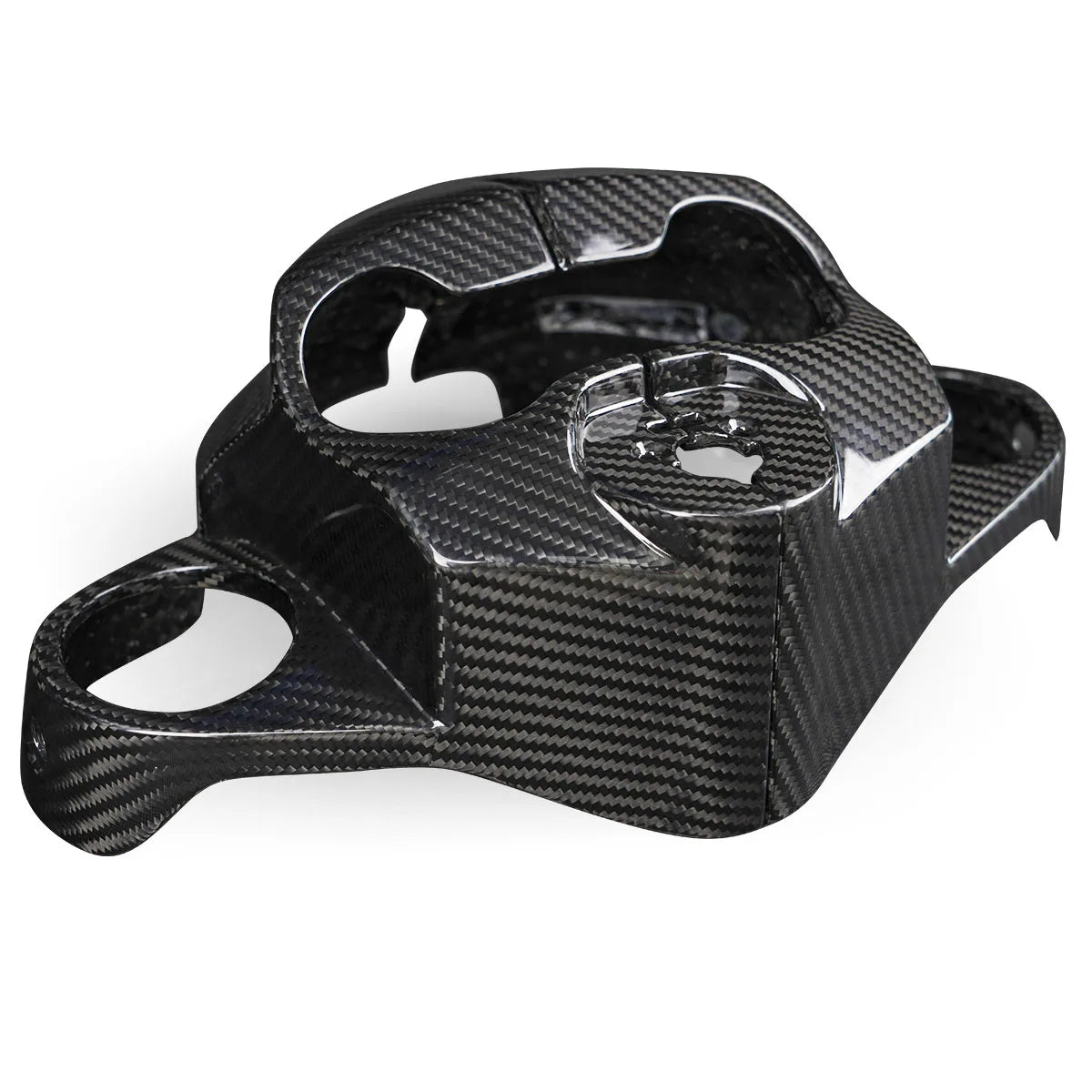 3K Twill Glossy Carbon Fiber Front Fairing Perfect Match for 2023+ for Road Glide 121 Cubic Inch Engine Motorcycle