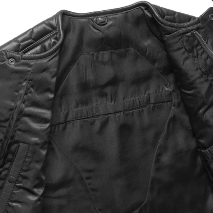 Hornet Men's Club Style Leather Vest