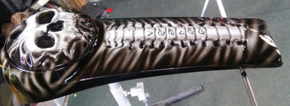Harley Davidson touring console with 3D skull theme