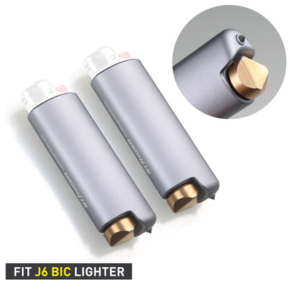 BIC Full Size Lighter Case J6 (2pcs)