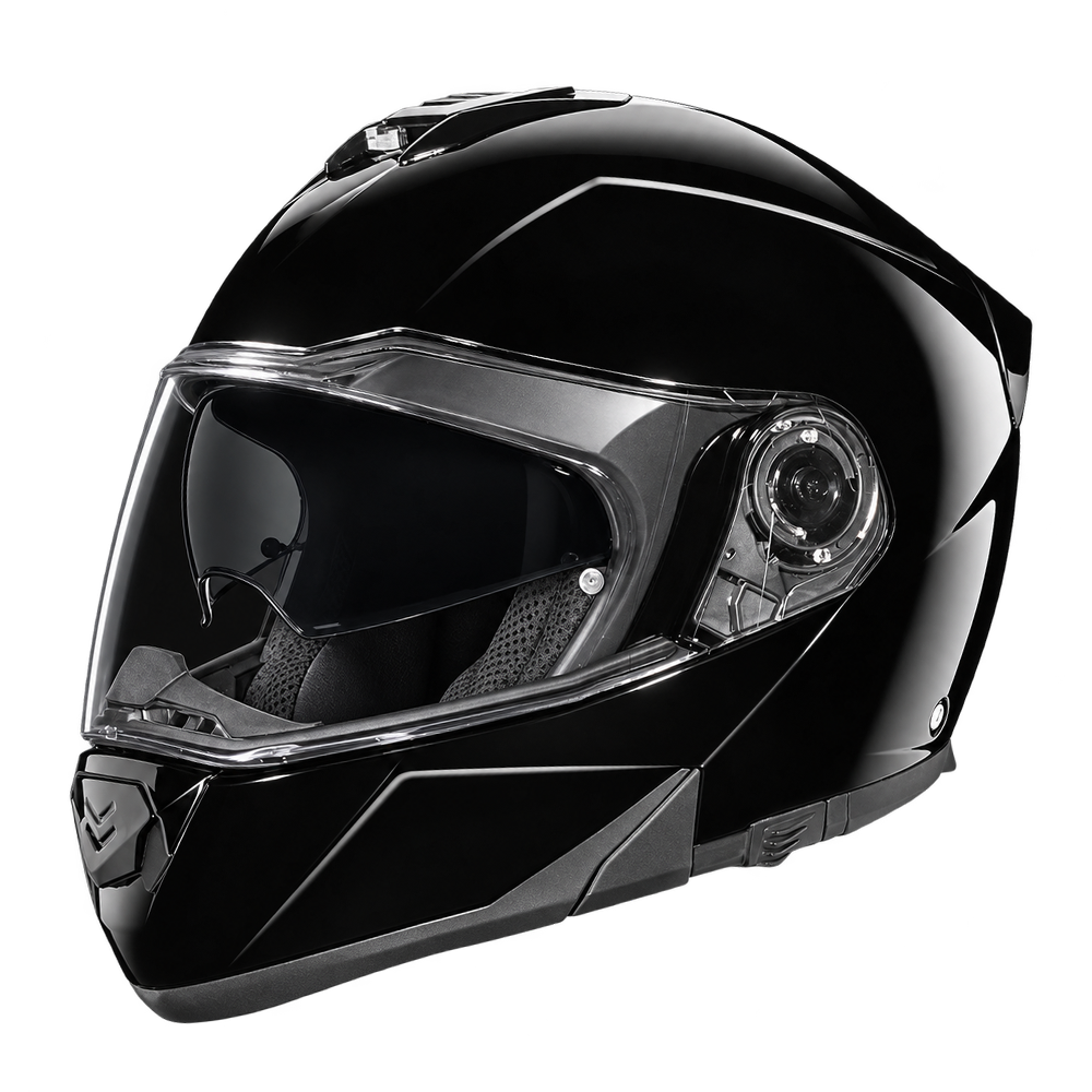 D.O.T. & ECE Daytona Glide- Hi-Gloss Black
