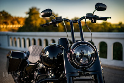 7" MOONSMC® Moonmaker LED Headlight For Harley