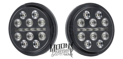 4.5" Inch MOONSMC® Fly Eye LED Auxiliary / Passing Lamps