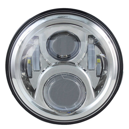 7" MOONSMC® Moonmaker LED Headlight For Harley