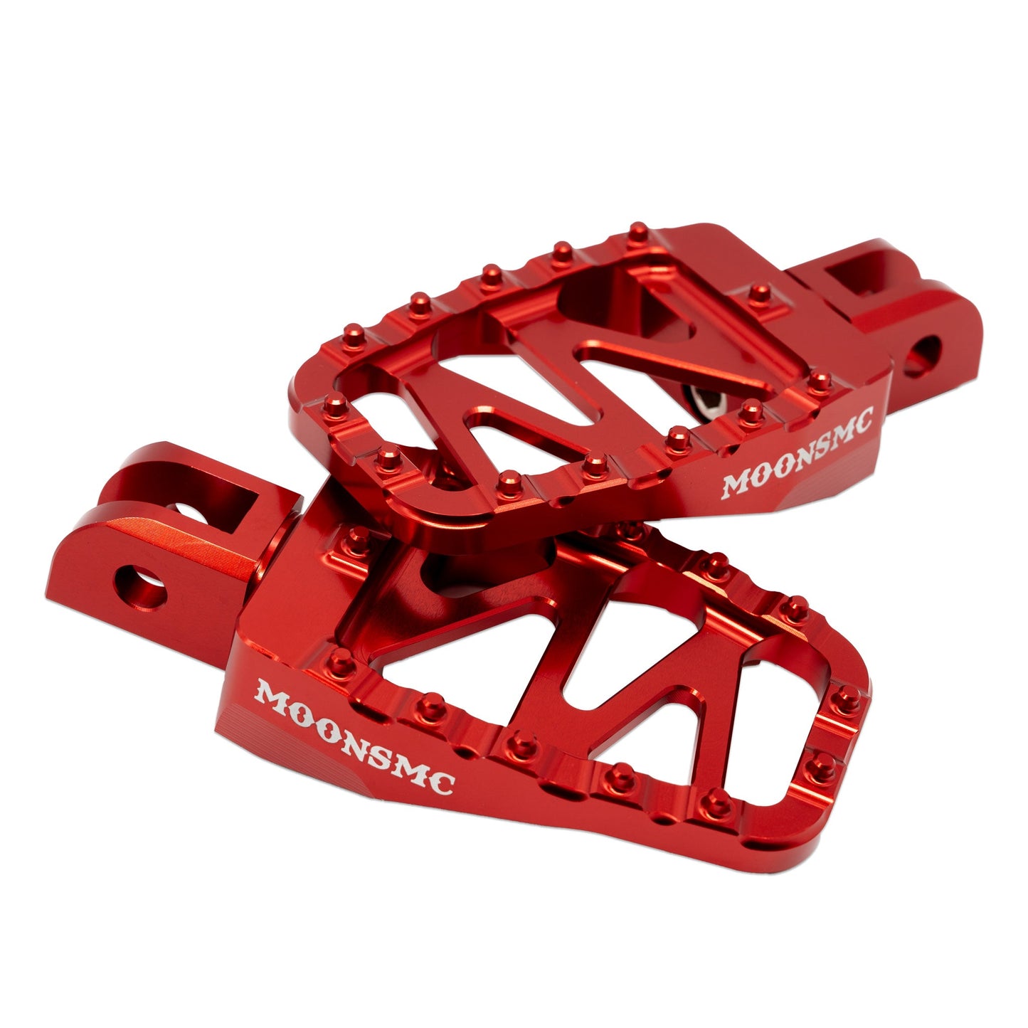 MOONSMC® MX Style Pegs – Billet Aluminum Motorcycle Foot Pegs V3