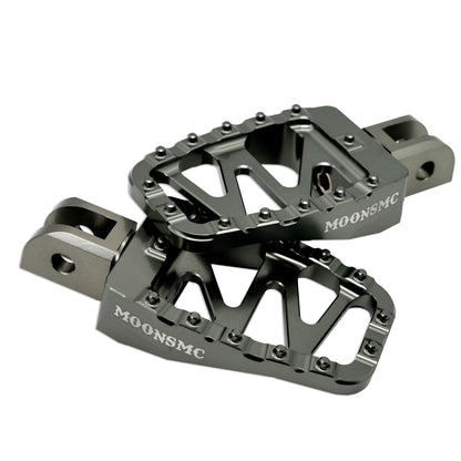 MOONSMC® MX Style Pegs – Billet Aluminum Motorcycle Foot Pegs V3
