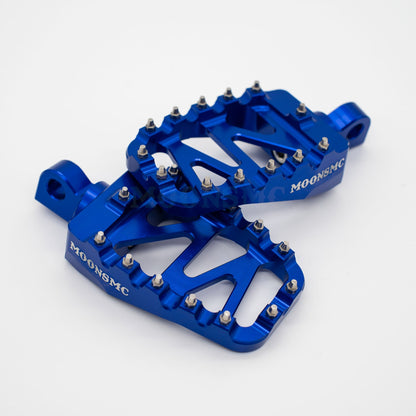 MOONSMC® MX Style Pegs – Billet Aluminum Motorcycle Foot Pegs V3