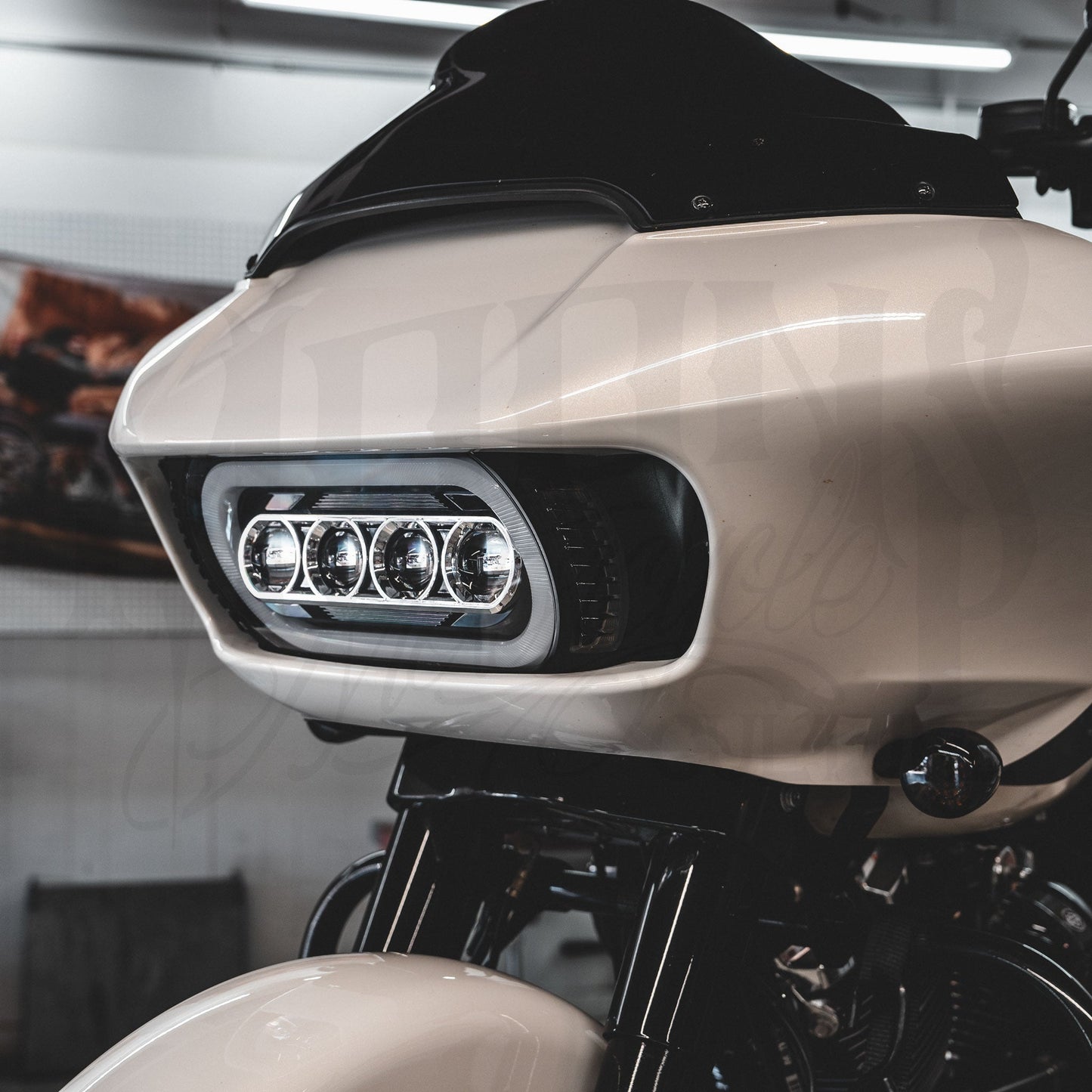 MOONSMC® Moonmaker 3 LED Headlight with Halo — Road Glide (2015–2024)
