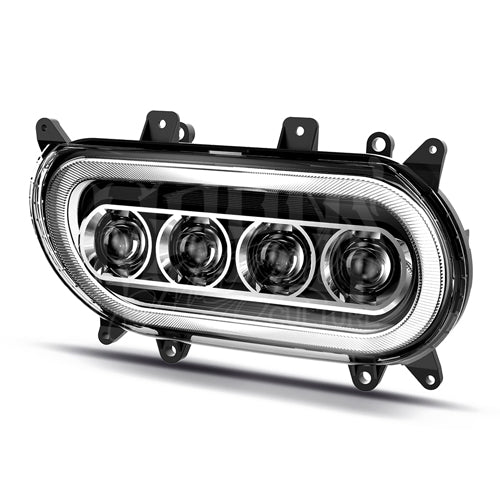 MOONSMC® Moonmaker 3 LED Headlight with Halo — Road Glide (2015–2024)