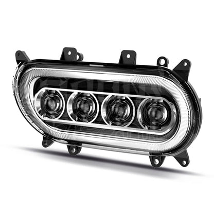 MOONSMC® Moonmaker 3 LED Headlight with Halo — Road Glide (2015–2024)
