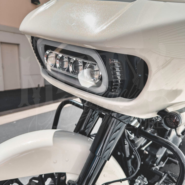MOONSMC® Moonmaker 3 LED Headlight with Halo — Road Glide (2015–2024)