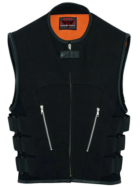 Men's Updated Canvas SWAT Team Style Vest