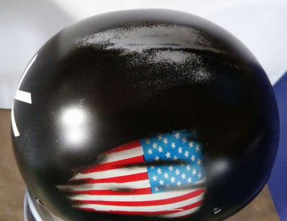 Harley Helmet Paratrooper and American Flag