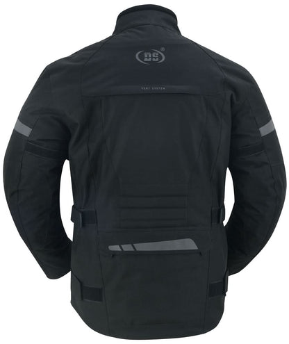 Heavy Duty Polyester Textile Mens motorcycle Jacket