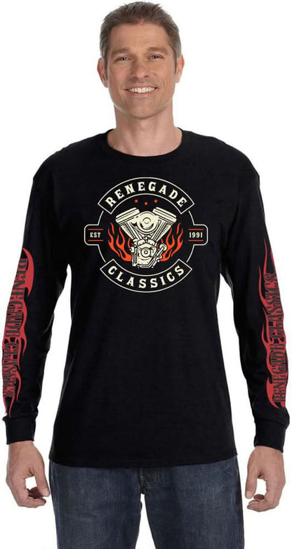 RC Rocker Vintage Men's  Long Sleeve Shirt