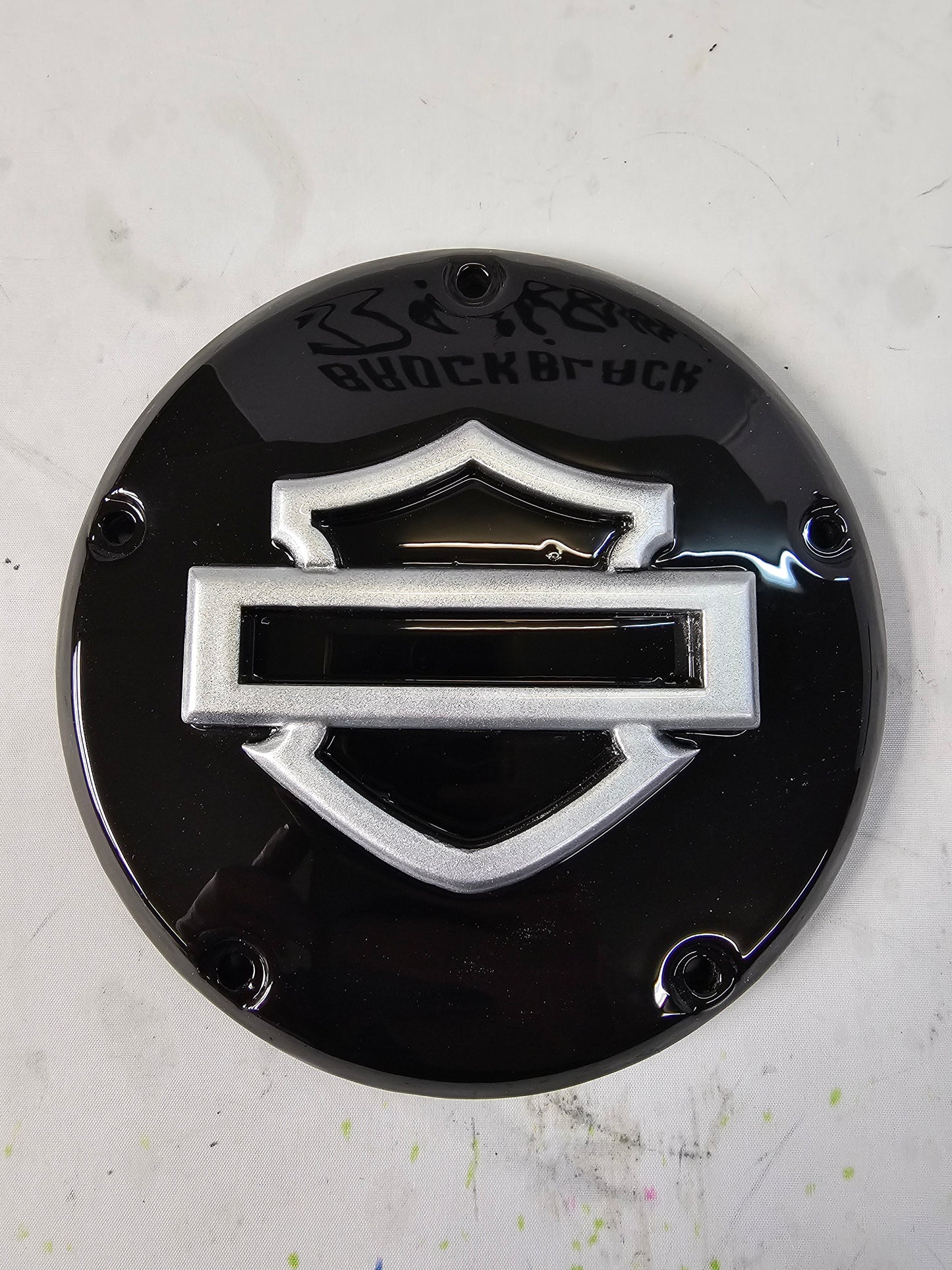3D Shield themed derby cover