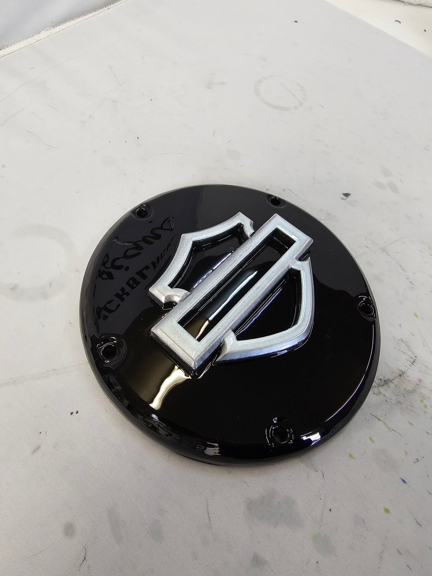 3D Shield themed derby cover