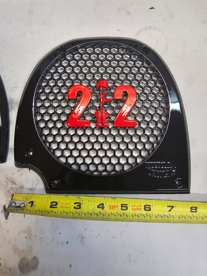 A set lower pods soldiers cross 22 speakers grill covers