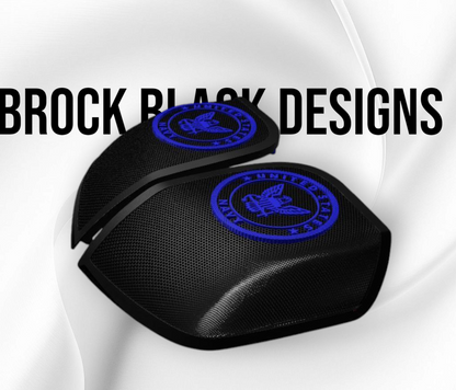 14-24 Harley Davidson bag lid Speaker Grill Cover Navy