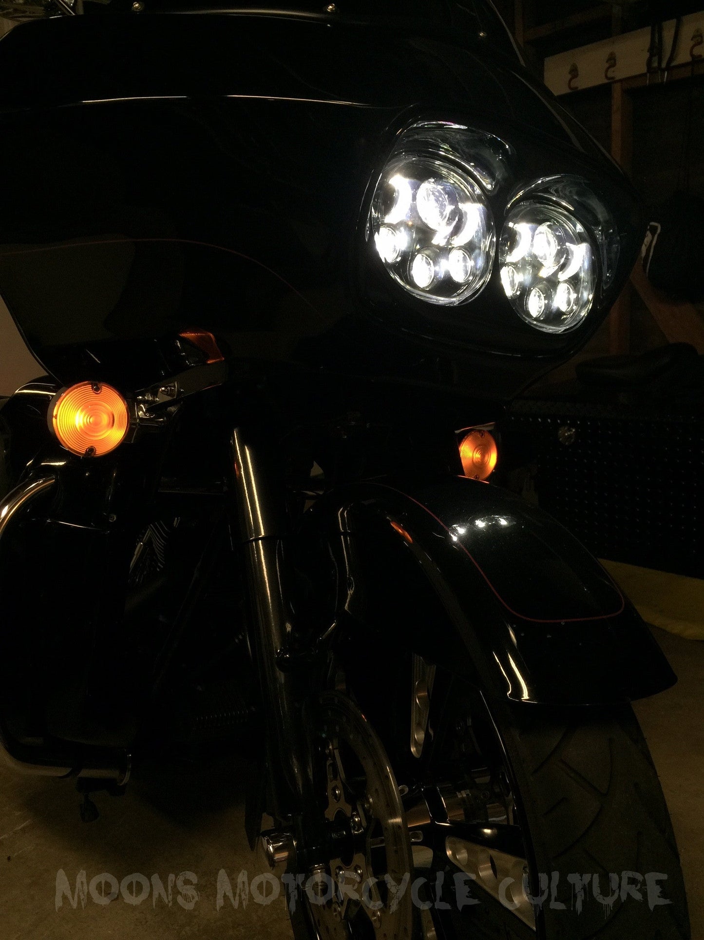 MOONSMC® 2002-2013 Road Glide LED Moonmaker Headlight