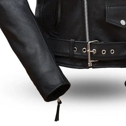 Rockstar - Women's Motorcycle Leather Jacket